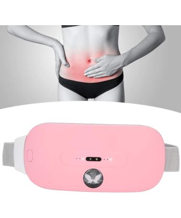 Menstrual Heating Pad - Far Infrared Warming Uterus Waist Belt for Cramp Relief (Pink) - Fast International Shipping - Buy Online on SooperMarket.com
