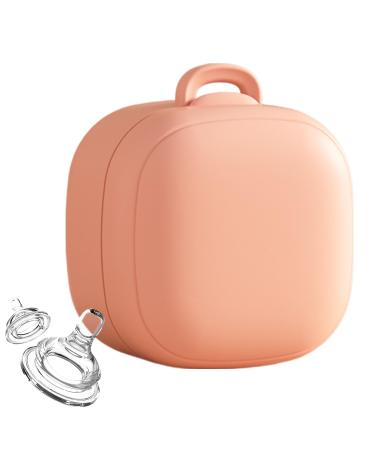 DRANNG portable silicone pacifier envelope |Portable silicone pacifier container cover |Portable pacifier cover made of silicone bag pacifier holder for walks outdoors