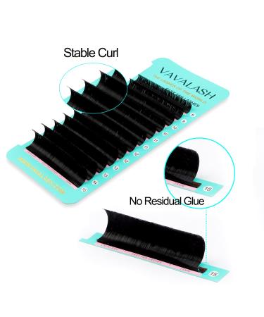 CC Curl 0.05 Easy Fan Rapid Volume Lash Extensions - 3D to 10D Options - Blooming Flower & Self Fanning Lashes - Russian Volume Individual Lashes - Buy Online on SooperMarket.com