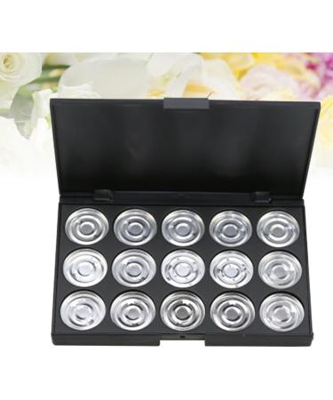 Angoily 3pcs 15 Eyeshadow Eye Shadow Empty Cosmetic Case Makeup Box Travel Concealer Lip Gloss - Buy Online on SooperMarket.com