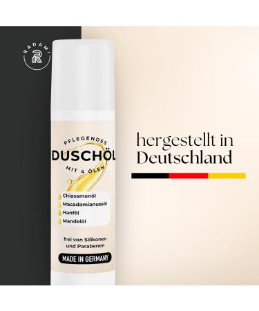Shower Oil with Natural Oils and Panthenol for Body Care 150 ml - Buy Online on SooperMarket.com