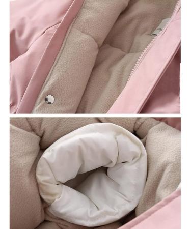 Kids Waterproof Snowsuit Romper | Boys' Fleece Coat | Girls' Ski Jacket | Windproof Outwear - Pink, 3-4 Years - Buy Online on SooperMarket.com