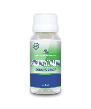 MYOC phenoxyethanol liquid | liquid for preservative used in skin moisturizer  sunscreen  acne care  hair care  baby products  cosmetic products (120 Ml) 4 Ounce (Pack of 1)