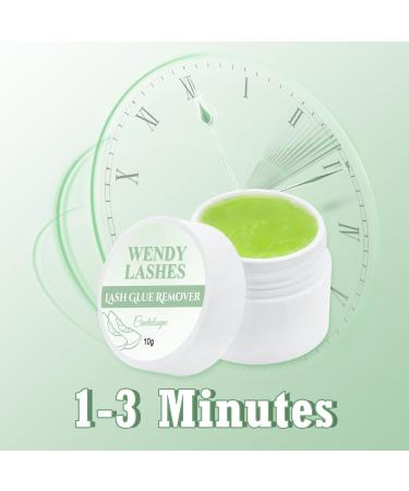 Wendy Lash Remover for Extensions | Mild Non-Irritating Eyelash Glue Remover - Strong Cleaning (Cantaloupe 10g) - International Shipping Available - Buy Online on SooperMarket.com