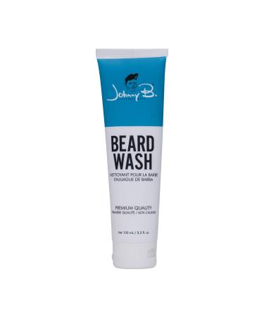JOHNNY B. Refreshing Beard Wash Softens and Soothes Facial Hair 3.3 oz.