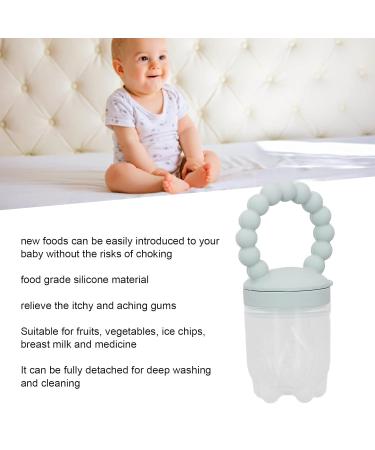 Multifunctional Green Fruit Pacifier Feeder - Relieve Sore Gums & Safely Serve Food | International Shipping - Buy Online on SooperMarket.com