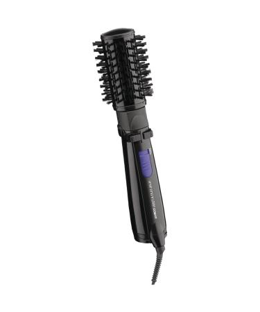 INFINITIPRO BY CONAIR Spin Air Rotating Styler/Hot Air Brush, 2-inch, Black Black 2 Inch (Pack of 1)