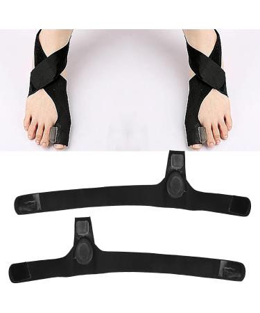 Bordstract Hallux Valgus Corrector - Adjustable Bunion Rail Orthopedic Toe Separator for Day & Night Comfort - Black (Left) - Buy Online on SooperMarket.com