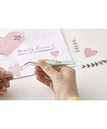 Sizzix Curved Fine Tip Tweezers for Scrapbooking & Cardmaking - Multi Color - Buy Online on SooperMarket.com