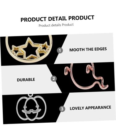 EXCEART 24pcs Epoxy alloy pendant blank hats wallet key holder bead keychain UV Resin Crafts mold witch hat - Buy Online on SooperMarket.com