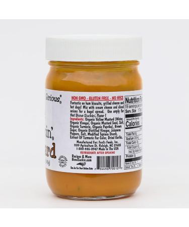 Bone Suckin' Sweet Spicy Mustard 12oz - Pack of 2 | 12 Ounce Delicious Condiment - Buy Online on SooperMarket.com