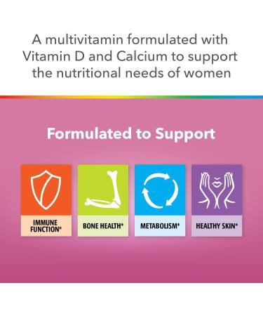 Centrum Women Multivitamins/Minerals Supplement 100 Tablets - Buy Online on SooperMarket.com