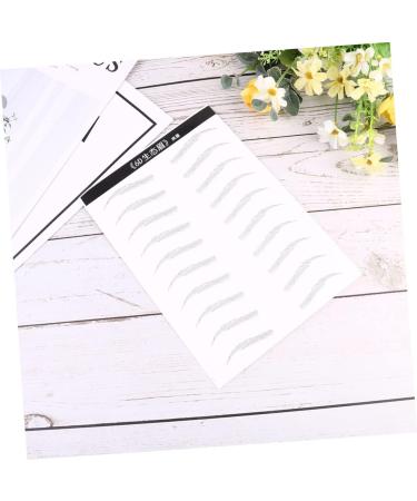MAGICLULU 6 Sheets Pairs Artificial Eyebrow Patch Eyebrow Sticker Eyebrow Transfer 3d Makeup Tools Disposable - Buy Online on SooperMarket.com