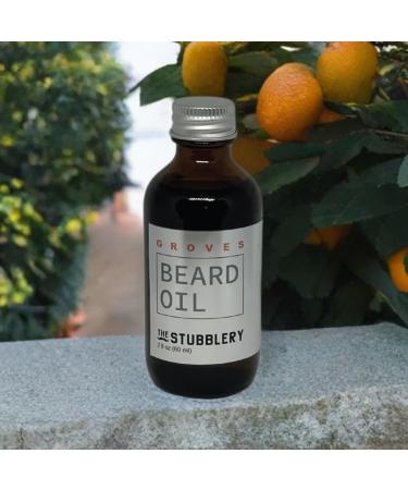 Organic Citrus Beard Oil (2 oz) - Premium Quality for Healthy Facial Hair - International Shipping Available - Buy Online on SooperMarket.com