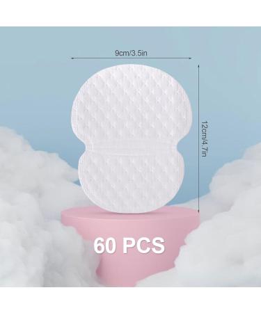 Skhaovs 60 Armpit Pads for Men & Women | Sweat Absorbing Protection Keep Clothes Clean & Comfortable - Buy Online on SooperMarket.com