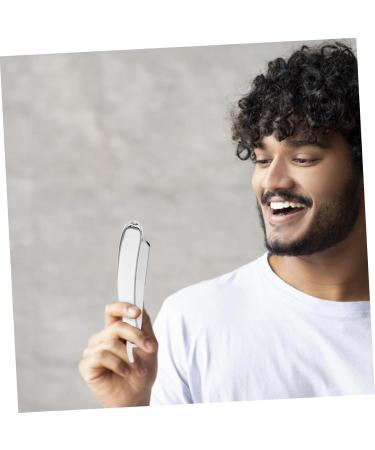 Didiseaon Stainless Steel Razor Spatula & Eyebrow Trimming Tools - Precision Manual Shavers for Men - Durable 304 Stainless Steel Blades & Holders - Buy Online on SooperMarket.com