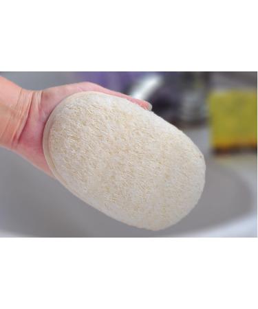 Natural Luffa Swam Peeling Body Cloths - Eco-Friendly Loofah Pads for Women & Men (2 Pack) - Ideal for Dishwashing & Exfoliating - Buy Online on SooperMarket.com