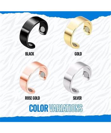 Elegant Magnetic Lymph Drainage Rings for Women | Weight Loss & Wellness | International Shipping - Buy Online on SooperMarket.com