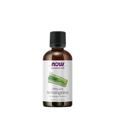 Now Foods Essential Oils Lemongrass 4 fl oz (118 ml)