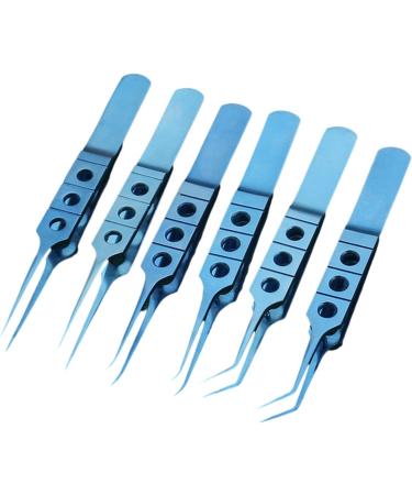 Buy Oyrcvweuy Professional Eyelid Tweezers for Ophthalmological Microsurgery - Durable Stainless Steel with Dwelled Platform 2# - International Shipping Available - Buy Online on SooperMarket.com