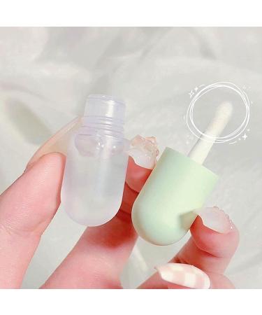 Vigcebit Upholstery Lip Gloss | 2 Series Day & Night Lip Plumper Set - Moisturizing Balm for Full Elastic Lips & Fine Line Reduction - Buy Online on SooperMarket.com