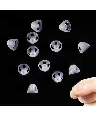 20 Pack Clear Hearing Aid Ear Domes - 10mm/8.5mm Invisible Silicone Tips for Hearing Aids - Buy Online on SooperMarket.com