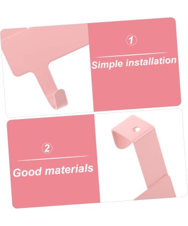 Cabilock Over The Door Towel Bar Wall Mounted Hooks Seamless Hooks Hook up No Trace Hook Nail - Buy Online on SooperMarket.com