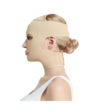 Vline Slimming Face Girdle Full Face Lifting Brace Antiwrinkle Face Shaping Daily Use (M)