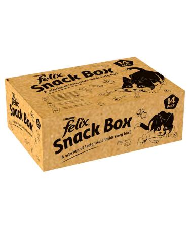 Felix Snack Box Adult Cat Treats 14Packs