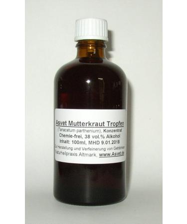 Asvet 50ml Motherwort drops tincture extract (GP EUR 35.80/100ml)