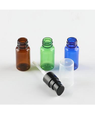 ZEOABSY 12 Pieces 10 ml White Lotion Bottles with WhiteÂ Pump 10ml Empty PET Plastic Lotion Pump Bottle Cosmetic Gel Travel Container for Cosmetic Make up Cleaning + 2 x Funnel White 10ml - Buy Online on SooperMarket.com