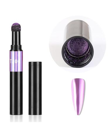 Yueci Chrome Nail Powder Pen - Loose Powder Air Cushion for Nail Art Designs - #06 - International Shipping - Buy Online on SooperMarket.com