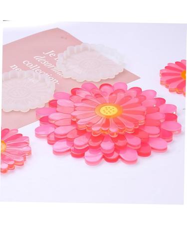 PLAFOPE Resin Molds 5pcs Coaster Silicone Mold Epoxy Silicone Molds Coaster Mold Craft Mold Diy Supplies Crystal Crafts - Buy Online on SooperMarket.com
