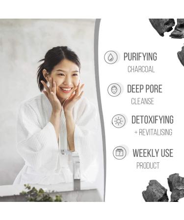 7th Heaven Charcoal Sheet Face Mask with Green Tea & Aloe Vera - Cleansing Detoxifing and Revitalising - Buy Online on SooperMarket.com