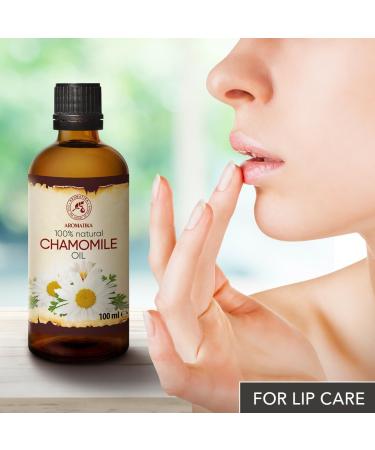 Chamomile Oil 100ml - Natural Chamomilla Oil for Face Nails Hands & Hair | Massage & Personal Care - Buy Online on SooperMarket.com
