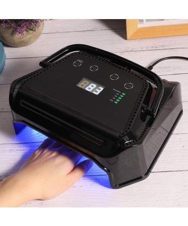 UV LED Nail Lamp 72W Professional Gel Nail Polish Dryer Nail Gel Curing Light Rechargeable Nail Gel Drying Light with LED Digital Display for Nail Salon Home Use(UK) - Buy Online on SooperMarket.com