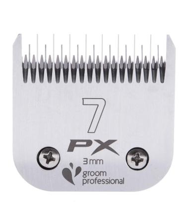 GROOM Professional Pro X Shake head for dog care - removable shaving head - hardened steel - excellent wear resistance and excellent cutting performance - replacement blade - 7 3 mm (7 blade)