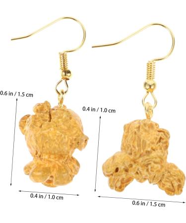 CALLARON 3pcs Girl Ear Hook Personality 5X1cmx3pcs Yellowx3pcs - Buy Online on SooperMarket.com