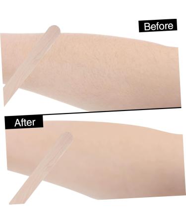 Buy Angoily 1200pcs Disposable Beauty Bar Spatula Set for Hair Removal - Natural Birch Wax Stick Tools - International Shipping Available - Buy Online on SooperMarket.com