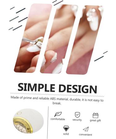 ibasenice 1 Set Electric Manicure Nail Kits Electric Nail Automatic Nail File Electric Fingernail Clippers Fingernail Fingernail Cuticle Baby Kit White Abs Aldult 8x8cm White - Buy Online on SooperMarket.com