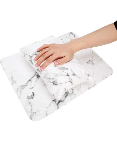 Nail Art Hand Pillow Nail Art Hand Pad Easy To Store Comfortable To Use Beauty Salon Salon Shop for Home Manicure Store white - Buy Online on SooperMarket.com