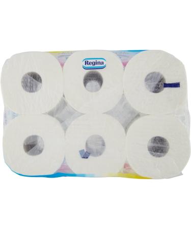 Regina Rotoloni Toilet Paper - 2 Packs of 12 Rolls 24 Rolls  - Buy Online on SooperMarket.com