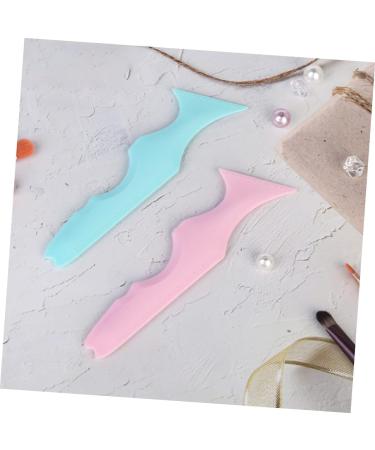 HAPINARY 2pcs Women Eyeliner Stencils Eyeliner Silicone Eyeliner Make up Aid Eyeliner Guard Mascara Drawing Aid Tool Silicone Eyeliner Aid Eye Makeup Tools Mascara Guard 15x5.7cm - Buy Online on SooperMarket.com