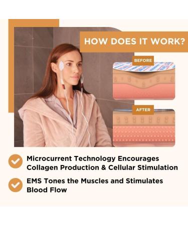 TensCare Uniglo Microcurrent Facial Toning Device to Help Reduce Visible Signs of Wrinkles and Tightens Pores. Gives a Youthful Look. EMS Programs to Help with Body Toning. Uniglo Device - Buy Online on SooperMarket.com