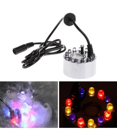 Mist Machine Colour Changing 12 LED Mist Maker Fogger Pond Fog Atomizer Water Fountain Pond Fog - Buy Online on SooperMarket.com