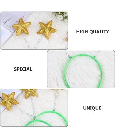 Lurrose 8pcs Martian Head Boppers Alien Antenna Star Headband Novelty Headbands - Yellow - Buy Online on SooperMarket.com