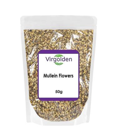 Mullein Flowers 50g by Virgolden - Premium Quality Detox Herbal Tea Verbascum