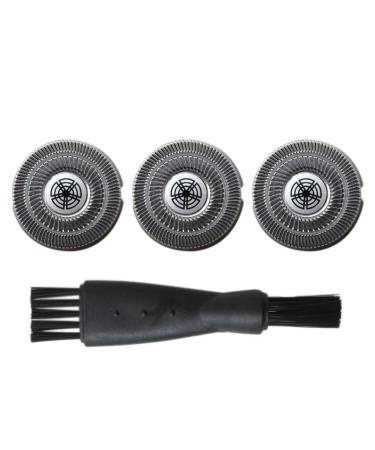 Men's Electric Shaver Replacement Head Blades for SweetLF SWS7105 - Compatible & Includes Cleaning Brush - Buy Online on SooperMarket.com