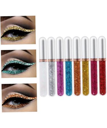 8 Colors Liquid Eyeliner Colourful Waterproof Eyeliner Cosplay Matte Eyeliner Set 2.5mL Style 3. - Buy Online on SooperMarket.com