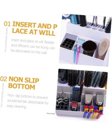 Anneome Blow Salon Accessories Hair Dryer Bathroom Brush Holder Hairstylist Barber Tool Countertop - Buy Online on SooperMarket.com